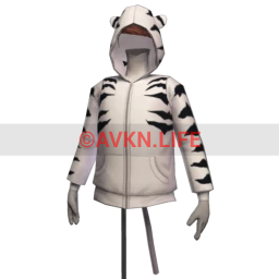 Yume Alpha Zebra Hoody with Tail