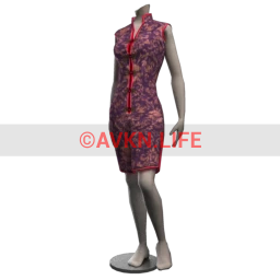 Silk Cheongsam Dress