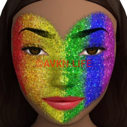 Flawless Pride Glittering Facepaint