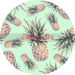 Wanderlust Muted Pineapple Wallpaper