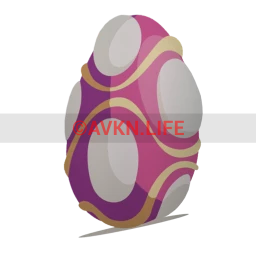 Pink Dragon Egg Sticker