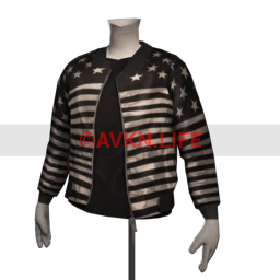 Front Row Star Spangled Bomber Jacket