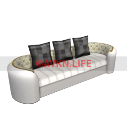 Luxe Chesterfield Ovate Sofa