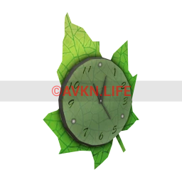 Ivy Leaf Wall Clock