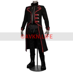 Phantom Officer Long Coat