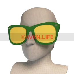 AvakinSnaps Oversized Sunglasses - Zesty