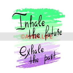 "Inhale the Future" Sticker