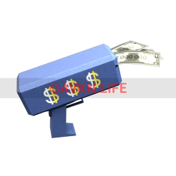 Ikon Elite Make It Rain Money Gun (Blue)