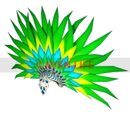 Exotic Jacamar Carnival Headdress