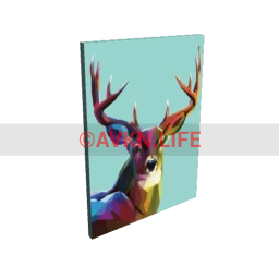 Modern Stag Painting