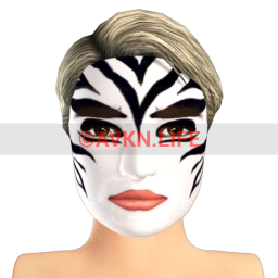 Kijane Free as a Zebra Facepaint