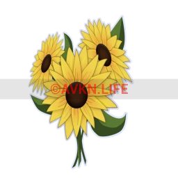 Brightlight Sunflower Sticker