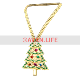 Christmas Tree Necklace