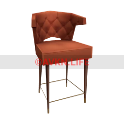 Loft Hot Cinnamon Bar Stool 