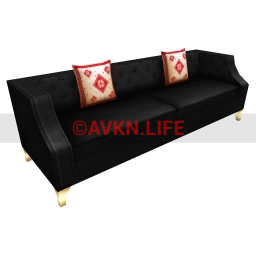 Luxe Liberty Sofa - Black