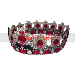 Bijourterie Fashion Queen Crown (Ruby)