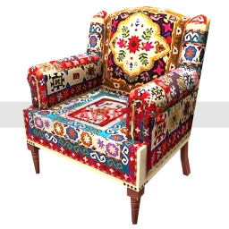 Oaxaca Felipe Printed Armchair