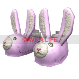 Easter Bunny Slippers (Pink)