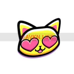 Cute Cat Emoji Sticker