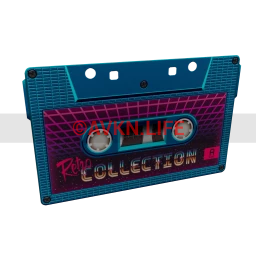 "Retro Collection" Cassette Tape Sticker