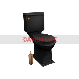 Loft Rich Charcoal Toilet