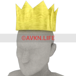 Christmas Cracker Crown - Yellow