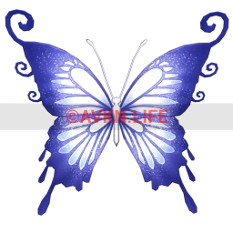 Ikon Elite Royal Blue Butterfly Wings