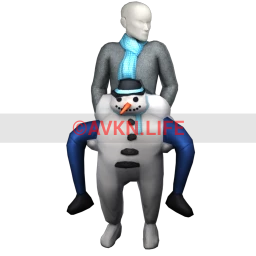 Cosmos Snowman Piggyback Costume