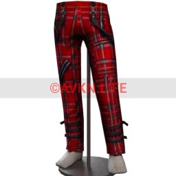 Delirious Squid Tartan Disarray Trousers