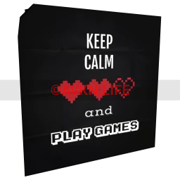 "Keep Calm And Play Games" Poster