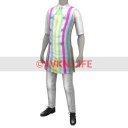 Striped Waiter Uniform