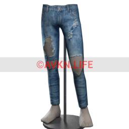 Drop Science Undefeated Destroyed Jeans