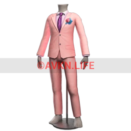 Cole Minimalist Grooms Suit  - Rose