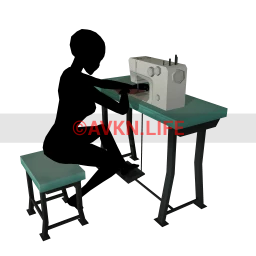 Craft Sewing Table - Interactive