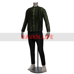 Front Row Green Abyss Velvet Outfit