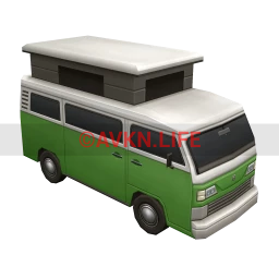 Bohemia Camper Van - Grassy Fields Green