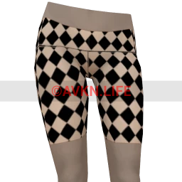 Cosmos Chequered Jest Cycling Shorts