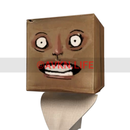 Grimace Grin Box Head (for Male)