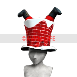 Santa Stuck in the Chimney Hat