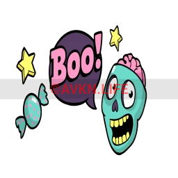 Boo! Sticker