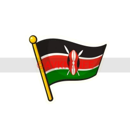 Flag of Kenya Sticker