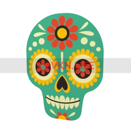 Calavera Wall Sticker