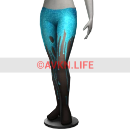 Delirious Squid Slime Tights (Saline)