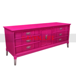 Dream House Fantasy Pink Croc Dresser