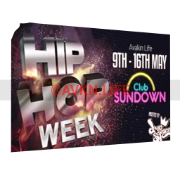 Club Sundown Hip Hop Week Poster