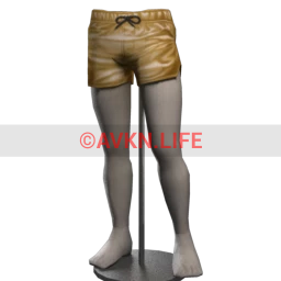 Kijane Pure Gold Metallic Shorts