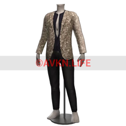 Cool and Casual Suit - Leopard Print