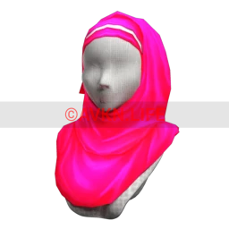 Bright Pink Head Scarf