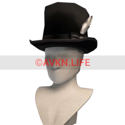 Casper Gothic Groom Top Hat