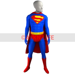 Superman Full Body Stretch Jumpsuit (Unmasked)